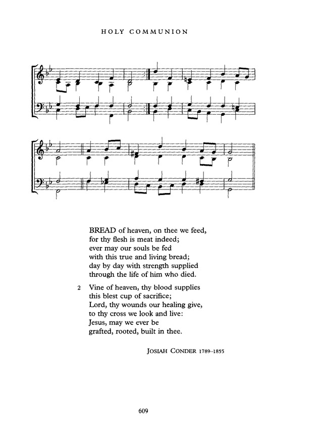 Common Praise: A new edition of Hymns Ancient and Modern page 610