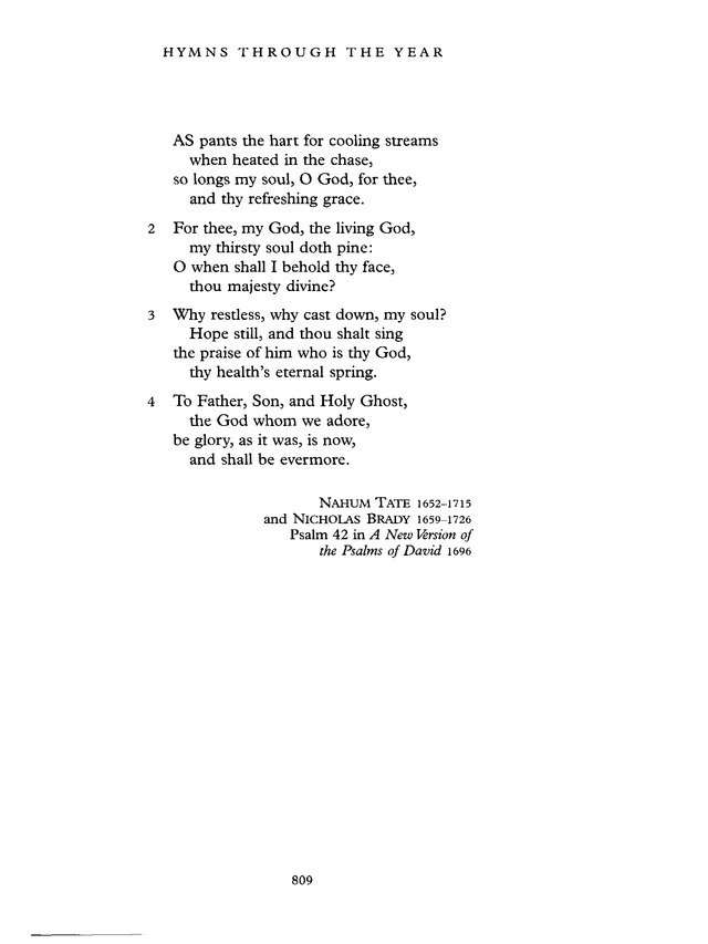 Common Praise: A new edition of Hymns Ancient and Modern page 810