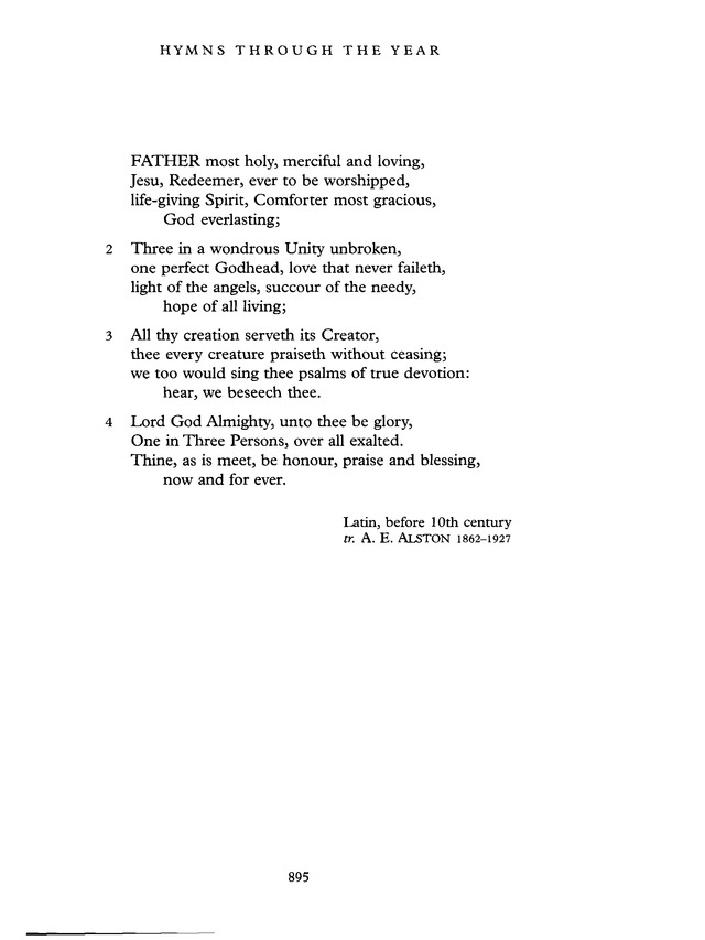 Common Praise: A new edition of Hymns Ancient and Modern page 896