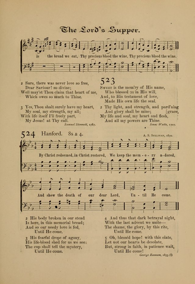 The Church Praise Book: a selection of hymns and tunes for Christian worship page 261