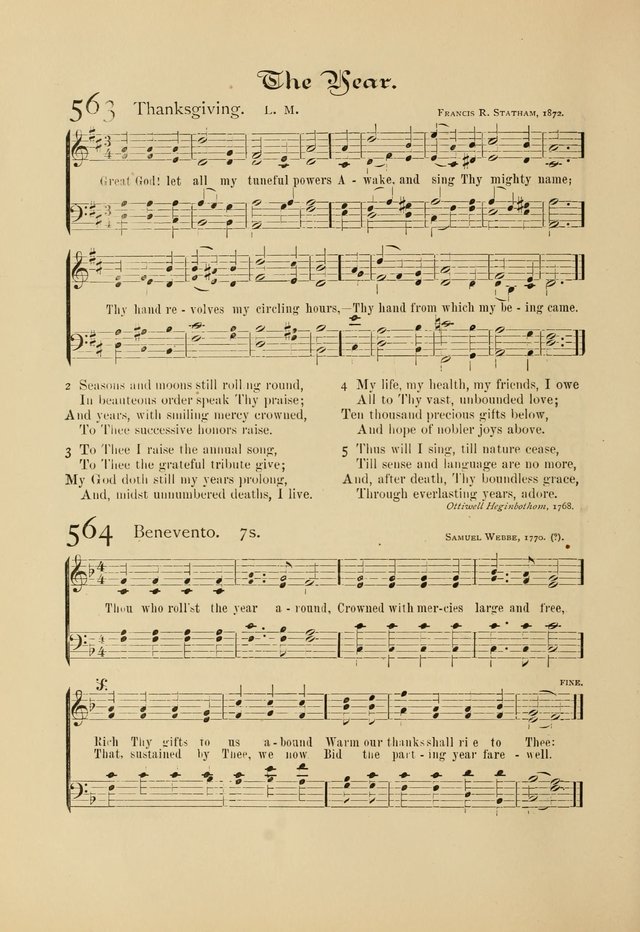 The Church Praise Book: a selection of hymns and tunes for Christian worship page 282