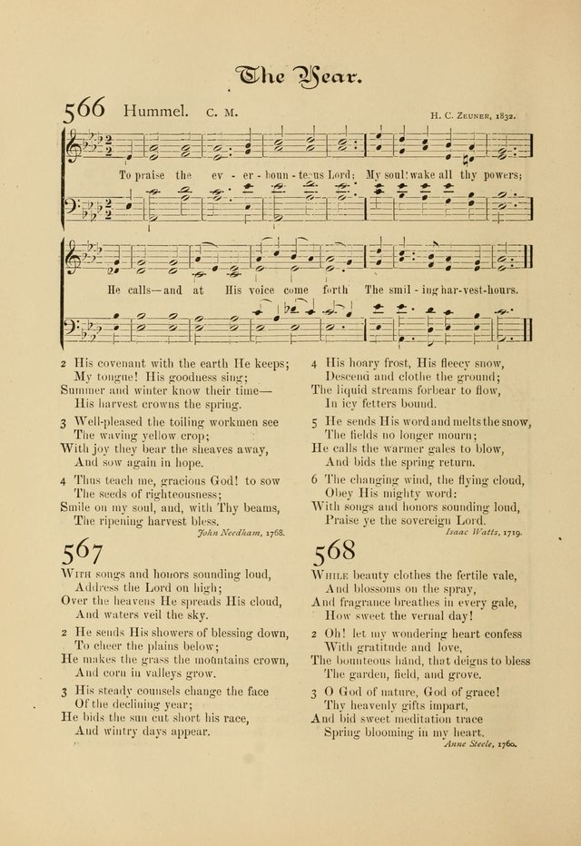 The Church Praise Book: a selection of hymns and tunes for Christian worship page 284