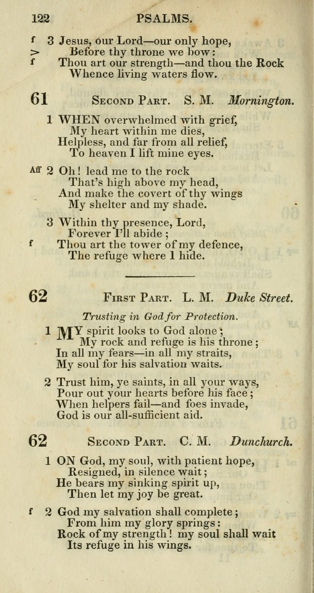 Church Psalmody: a Collection of Psalms and Hymns adapted to public worship page 125