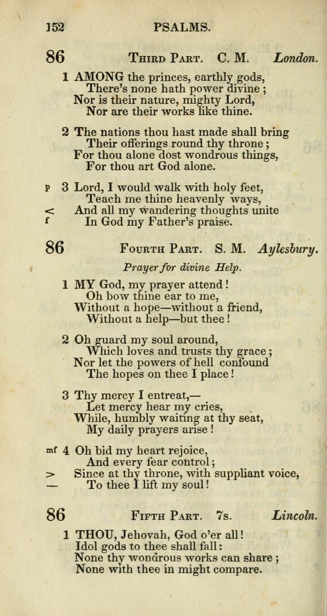 Church Psalmody: a Collection of Psalms and Hymns adapted to public worship page 155