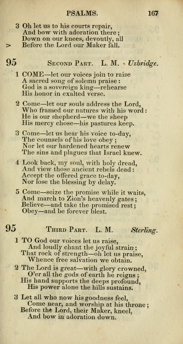 Church Psalmody: a Collection of Psalms and Hymns adapted to public worship page 170