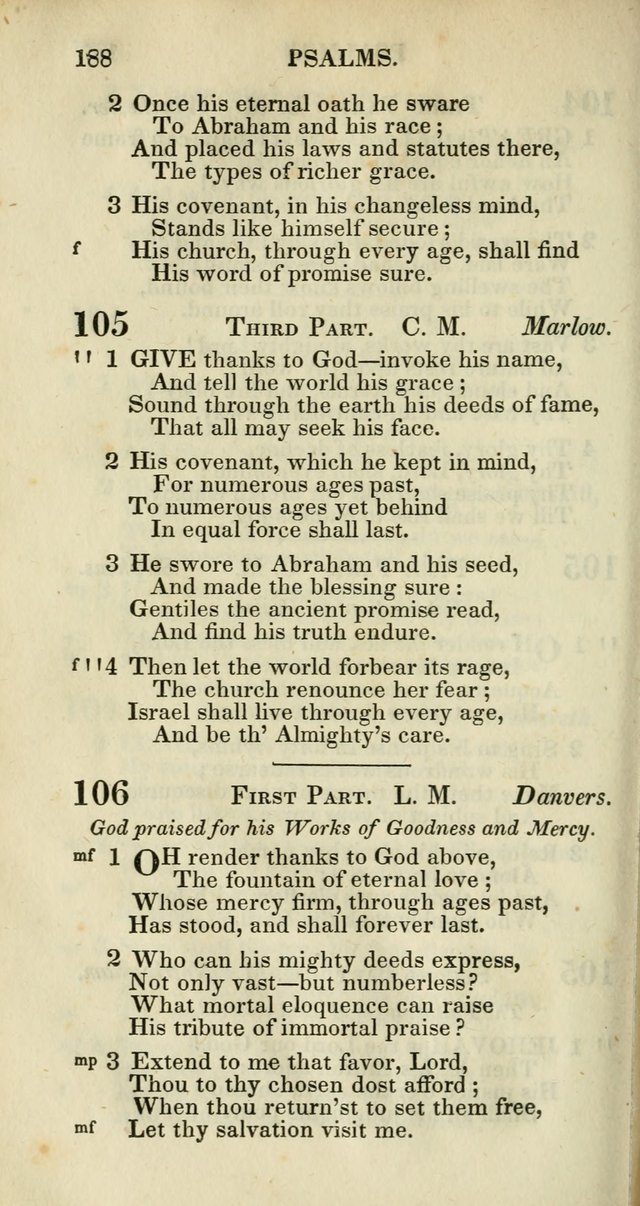 Church Psalmody: a Collection of Psalms and Hymns adapted to public worship page 191