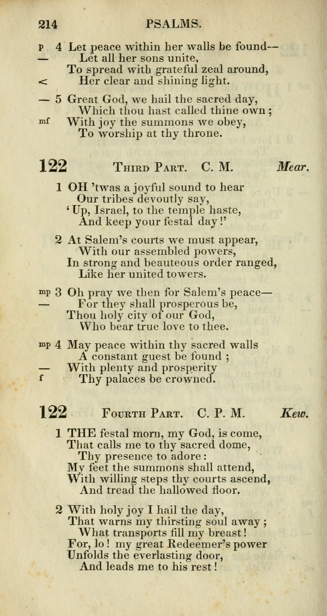 Church Psalmody: a Collection of Psalms and Hymns adapted to public worship page 217