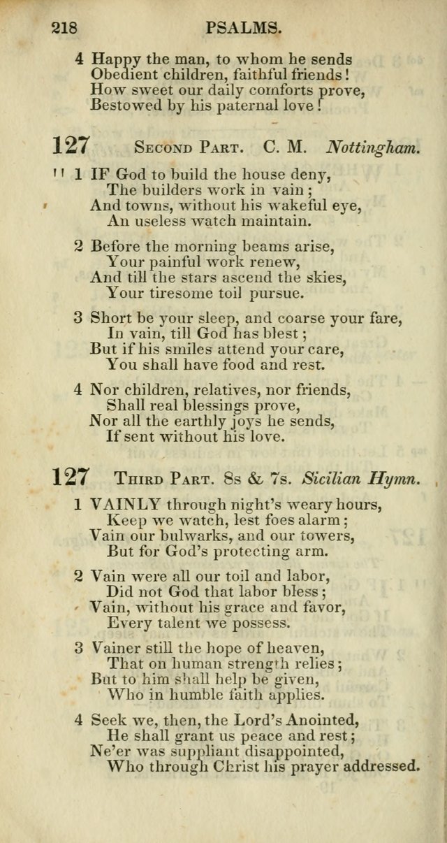 Church Psalmody: a Collection of Psalms and Hymns adapted to public worship page 221