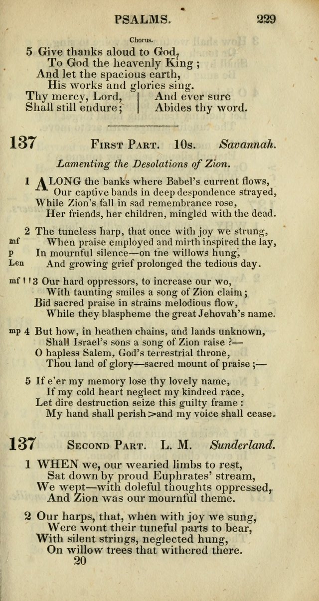 Church Psalmody: a Collection of Psalms and Hymns adapted to public worship page 232