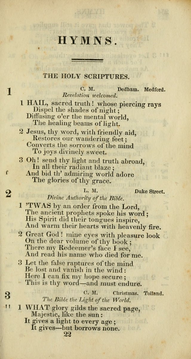 Church Psalmody: a Collection of Psalms and Hymns adapted to public worship page 256