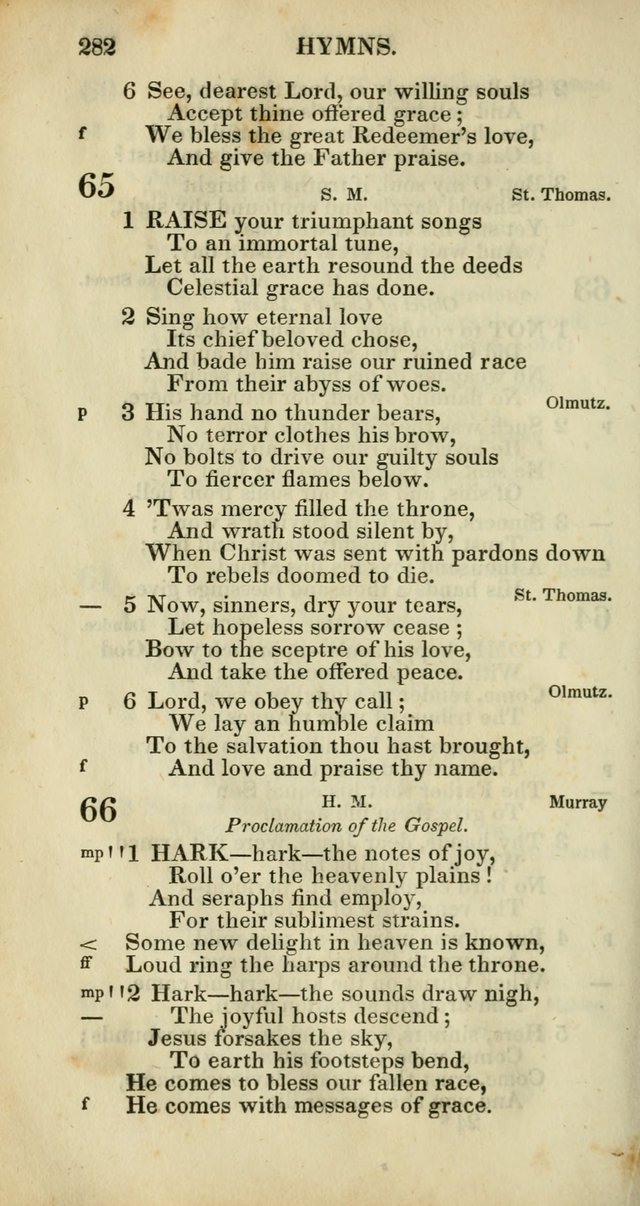 Church Psalmody: a Collection of Psalms and Hymns adapted to public worship page 285