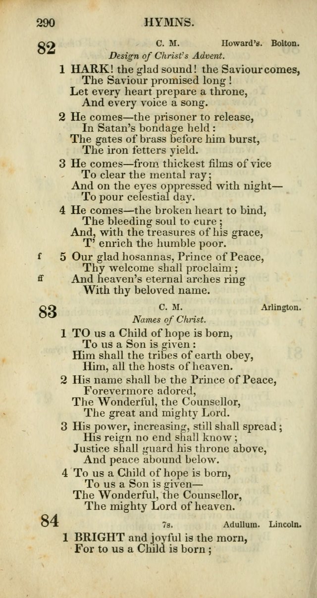 Church Psalmody: a Collection of Psalms and Hymns adapted to public worship page 293