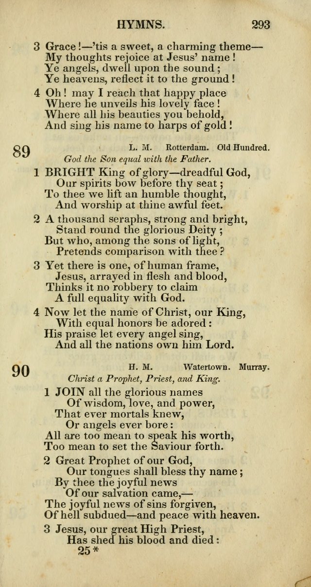 Church Psalmody: a Collection of Psalms and Hymns adapted to public worship page 296