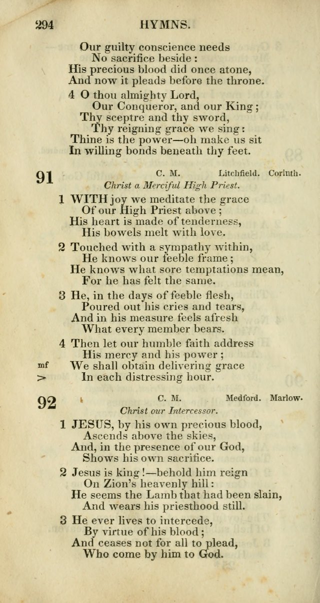 Church Psalmody: a Collection of Psalms and Hymns adapted to public worship page 297