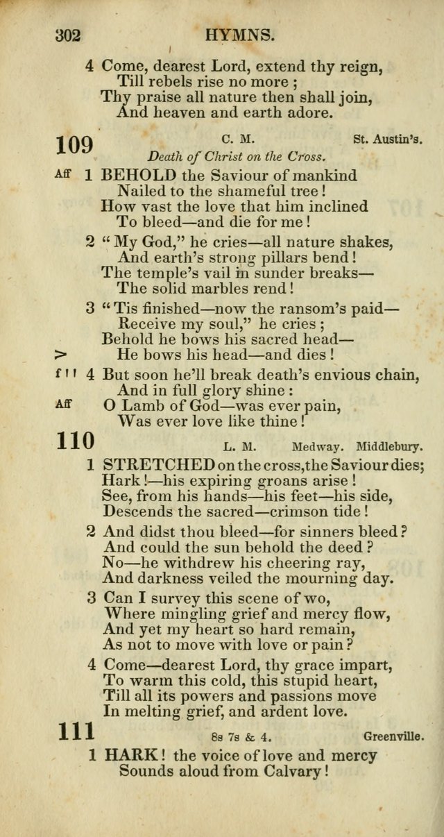 Church Psalmody: a Collection of Psalms and Hymns adapted to public worship page 305