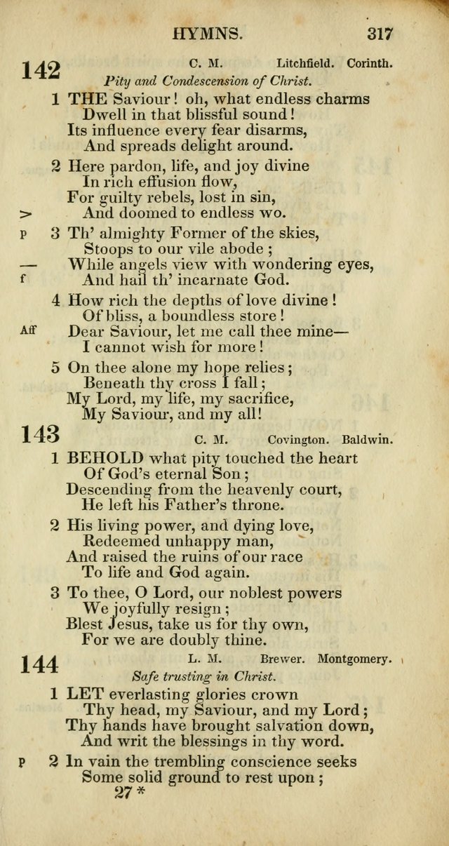 Church Psalmody: a Collection of Psalms and Hymns adapted to public worship page 320