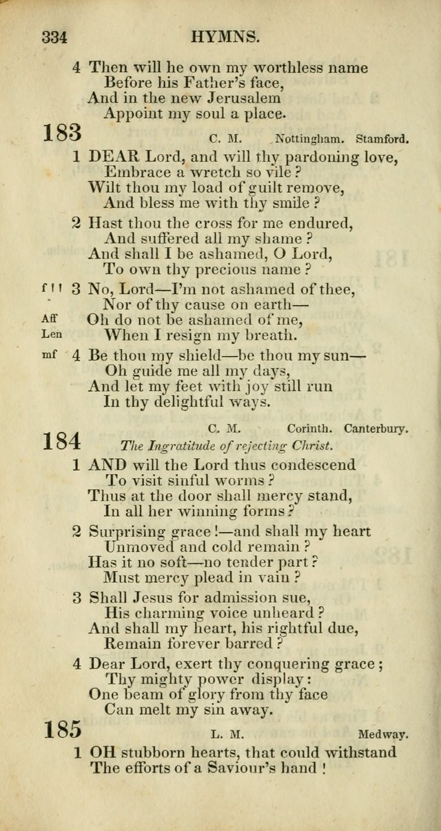 Church Psalmody: a Collection of Psalms and Hymns adapted to public worship page 337