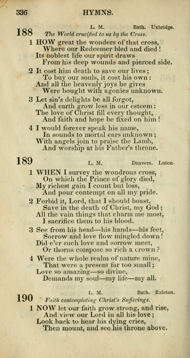 Church Psalmody: a Collection of Psalms and Hymns adapted to public worship page 339