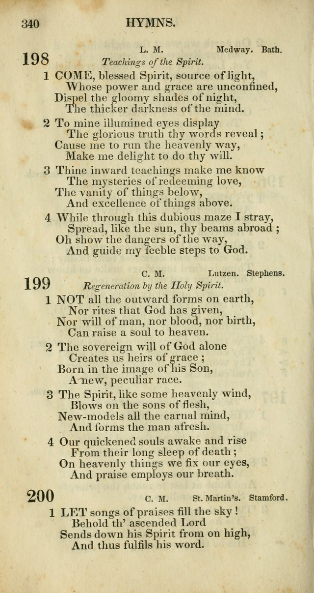 Church Psalmody: a Collection of Psalms and Hymns adapted to public worship page 343