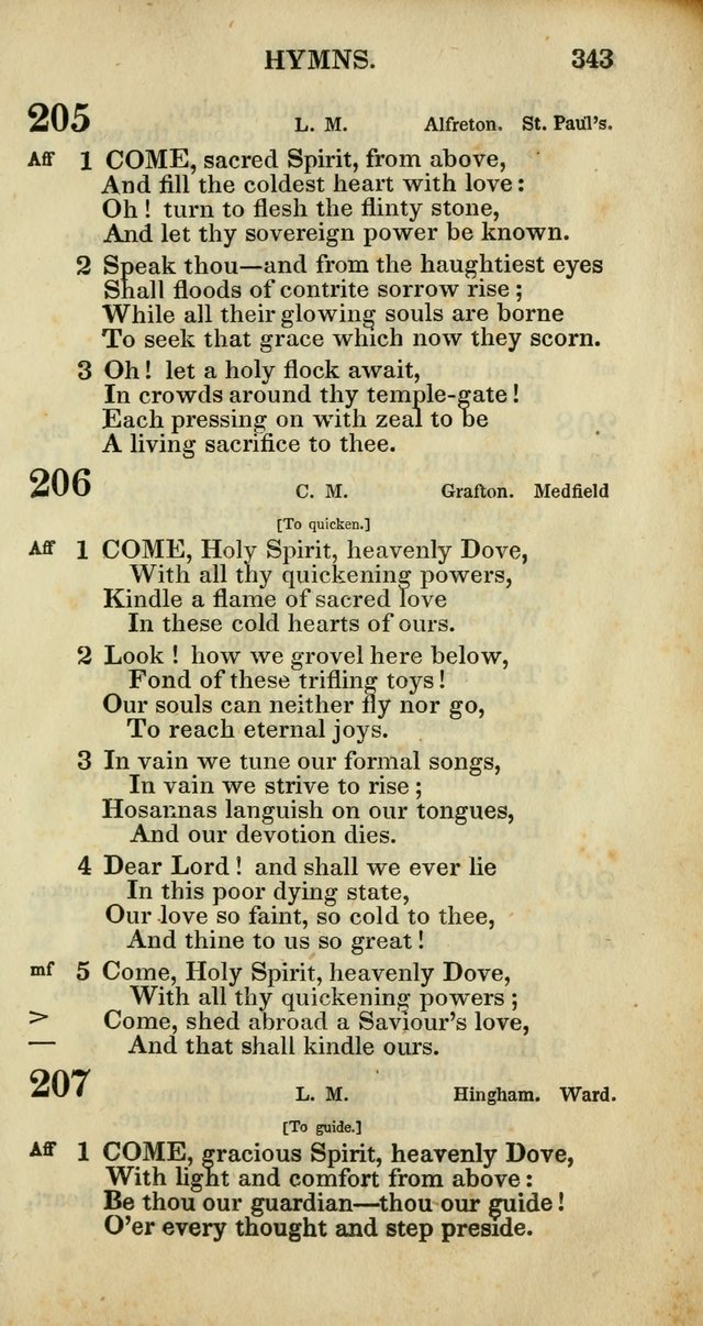 Church Psalmody: a Collection of Psalms and Hymns adapted to public worship page 346