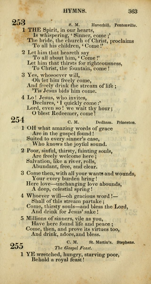 Church Psalmody: a Collection of Psalms and Hymns adapted to public worship page 366