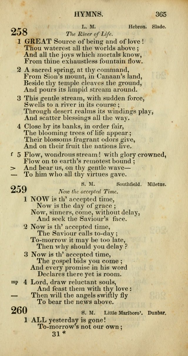 Church Psalmody: a Collection of Psalms and Hymns adapted to public worship page 368