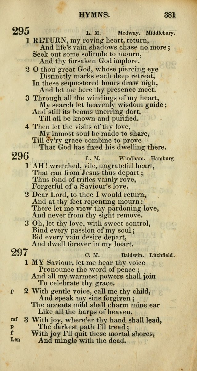 Church Psalmody: a Collection of Psalms and Hymns adapted to public worship page 384