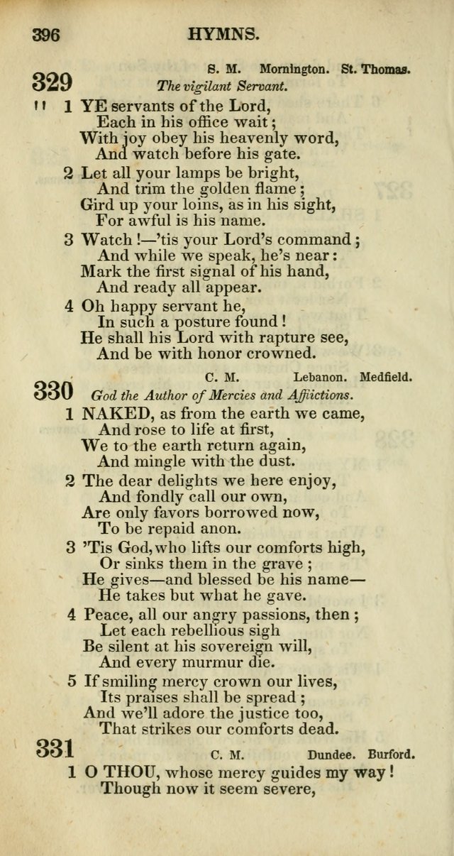 Church Psalmody: a Collection of Psalms and Hymns adapted to public worship page 399