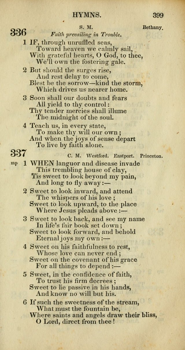 Church Psalmody: a Collection of Psalms and Hymns adapted to public worship page 402