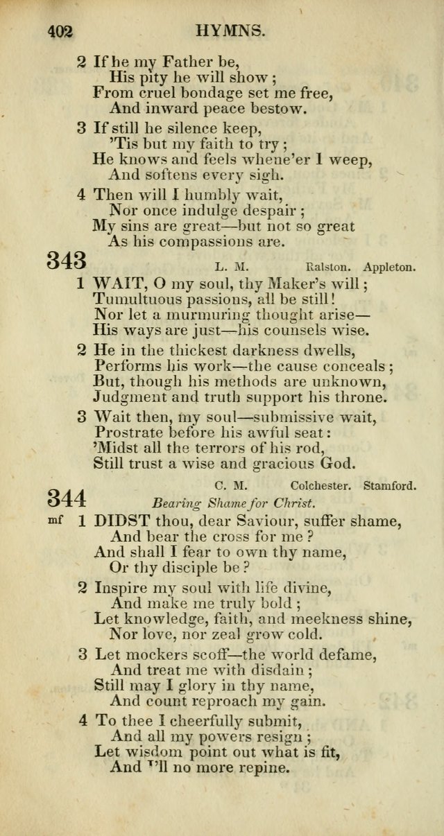 Church Psalmody: a Collection of Psalms and Hymns adapted to public worship page 405