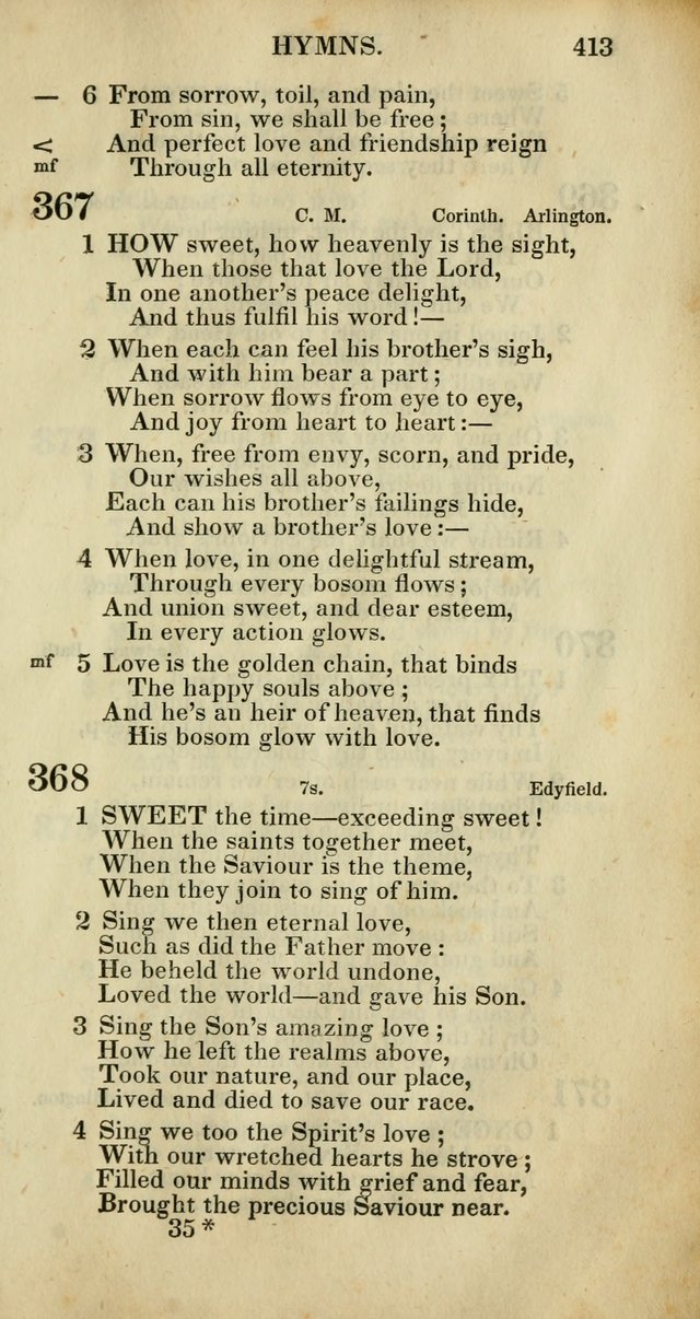 Church Psalmody: a Collection of Psalms and Hymns adapted to public worship page 416