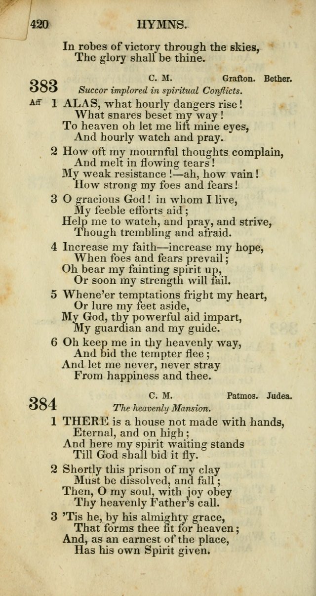 Church Psalmody: a Collection of Psalms and Hymns adapted to public worship page 423