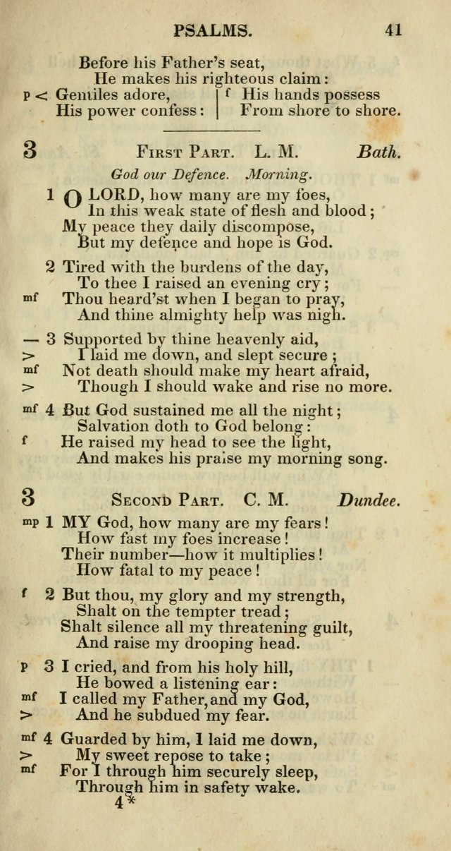 Church Psalmody: a Collection of Psalms and Hymns adapted to public worship page 44