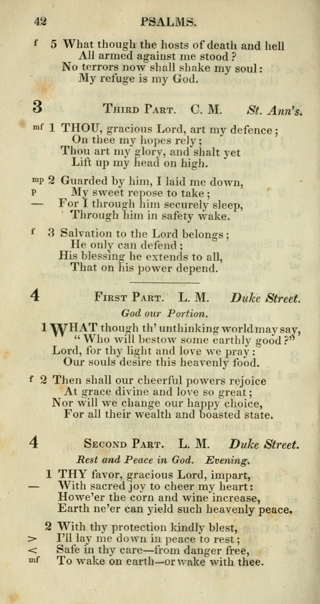 Church Psalmody: a Collection of Psalms and Hymns adapted to public worship page 45