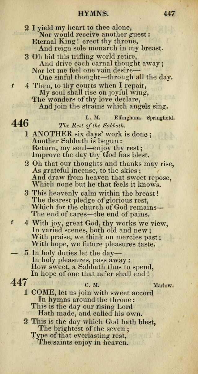 Church Psalmody: a Collection of Psalms and Hymns adapted to public worship page 450