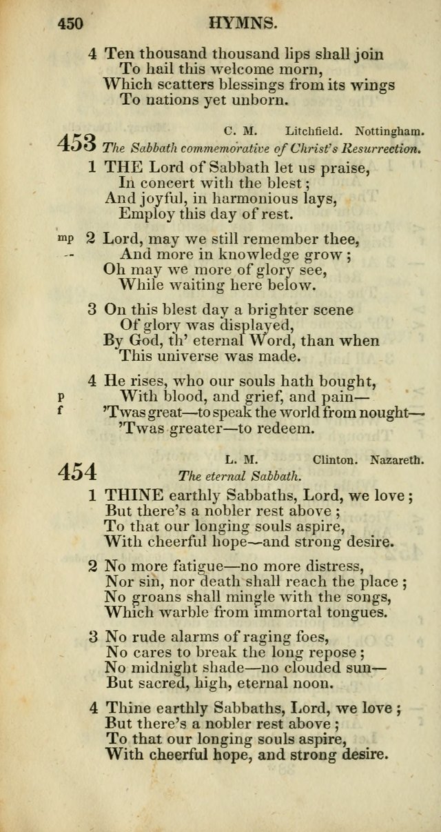 Church Psalmody: a Collection of Psalms and Hymns adapted to public worship page 453