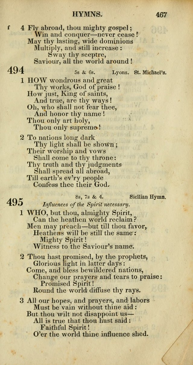 Church Psalmody: a Collection of Psalms and Hymns adapted to public worship page 470