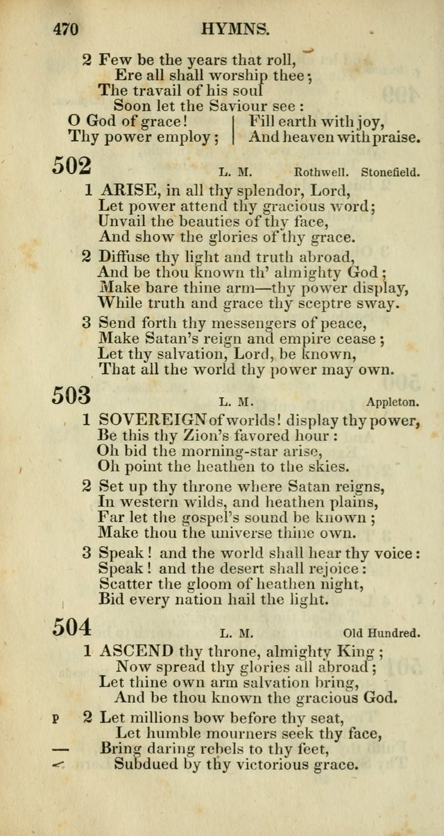 Church Psalmody: a Collection of Psalms and Hymns adapted to public worship page 473