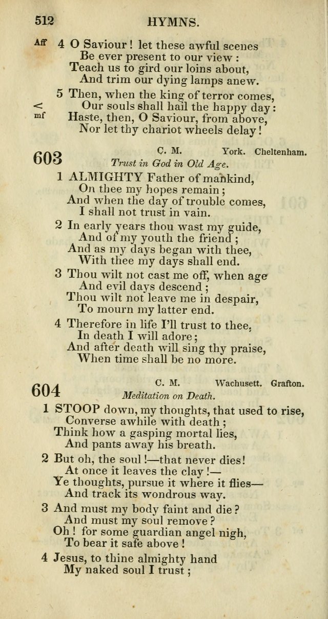 Church Psalmody: a Collection of Psalms and Hymns adapted to public worship page 515