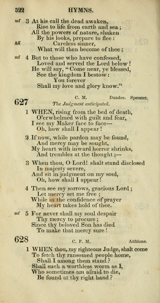 Church Psalmody: a Collection of Psalms and Hymns adapted to public worship page 525