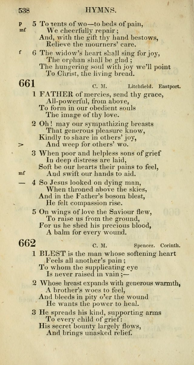 Church Psalmody: a Collection of Psalms and Hymns adapted to public worship page 541