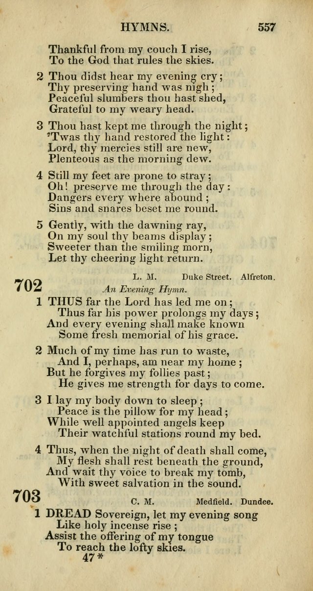 Church Psalmody: a Collection of Psalms and Hymns adapted to public worship page 560