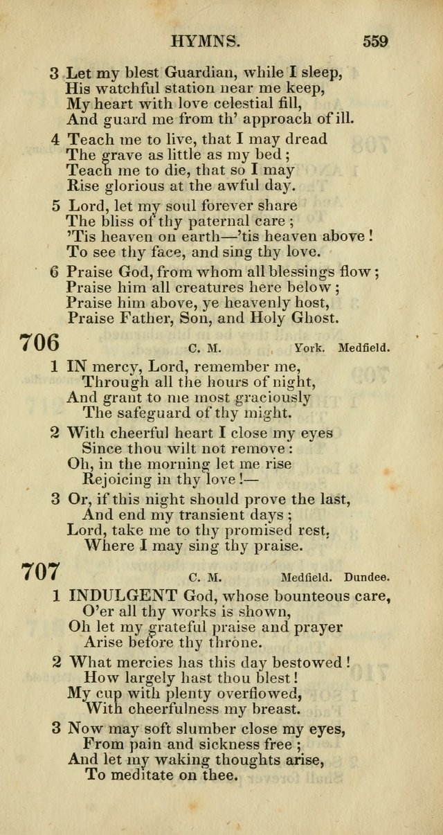 Church Psalmody: a Collection of Psalms and Hymns adapted to public worship page 562