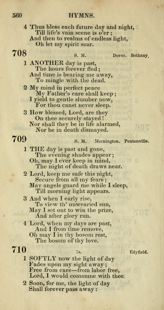 Church Psalmody: a Collection of Psalms and Hymns adapted to public worship page 563