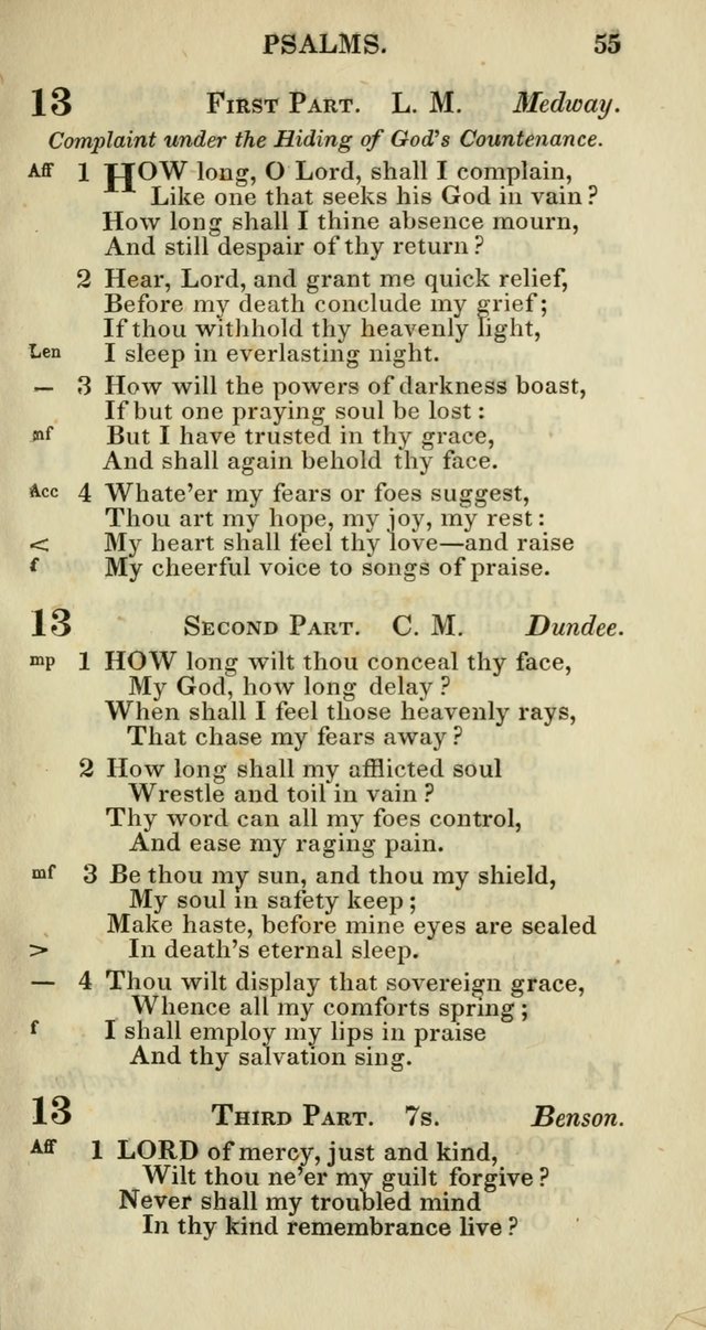 Church Psalmody: a Collection of Psalms and Hymns adapted to public worship page 58