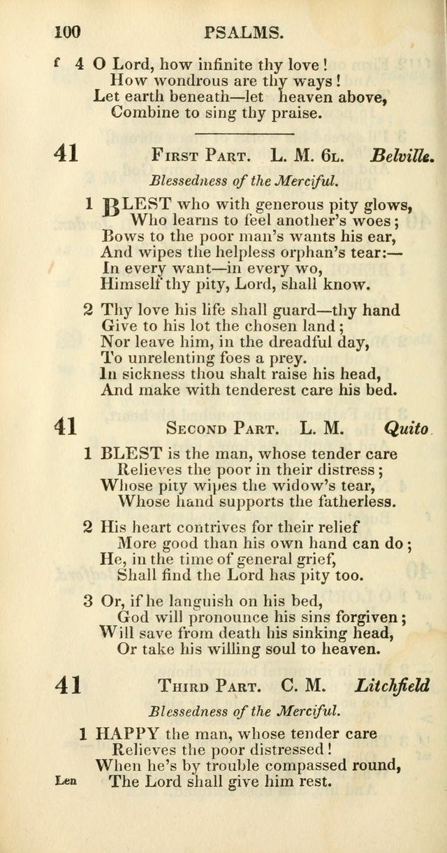 Church Psalmody: a Collection of Psalms and Hymns Adapted to Public Worship page 105