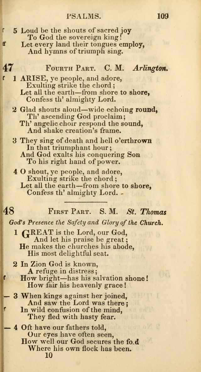 Church Psalmody: a Collection of Psalms and Hymns Adapted to Public Worship page 114