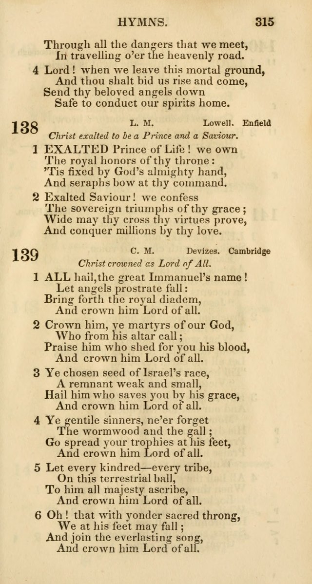 Church Psalmody: a Collection of Psalms and Hymns Adapted to Public Worship page 320