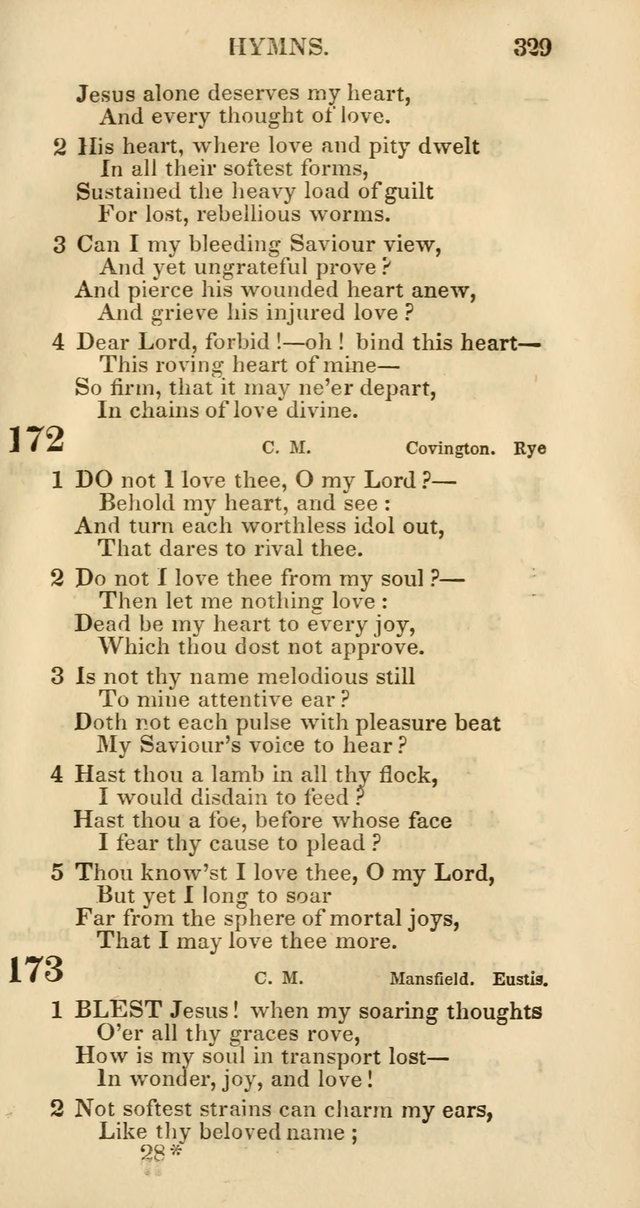 Church Psalmody: a Collection of Psalms and Hymns Adapted to Public Worship page 334