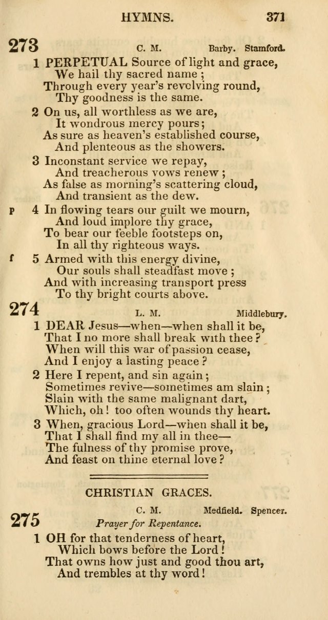 Church Psalmody: a Collection of Psalms and Hymns Adapted to Public Worship page 376